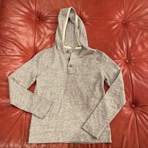 Crewcuts size 10 gray three button sweatshirts/  sweater hoody